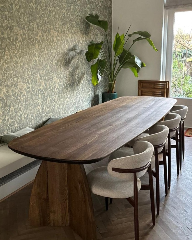 Recent Dutch Studio oak table project 1